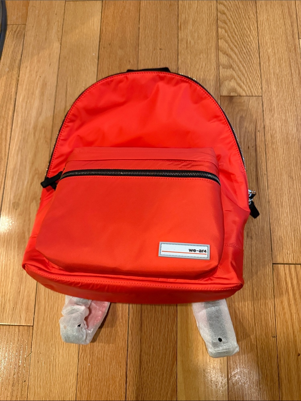We-ar4 Bright Red Everyday Nylon Backpack